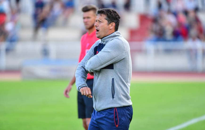 Arrivé au club cet été, Fabien Mercadal s'apprête à vivre sa première expérience en Ligue 1 Conforama avec le Stade Malherbe