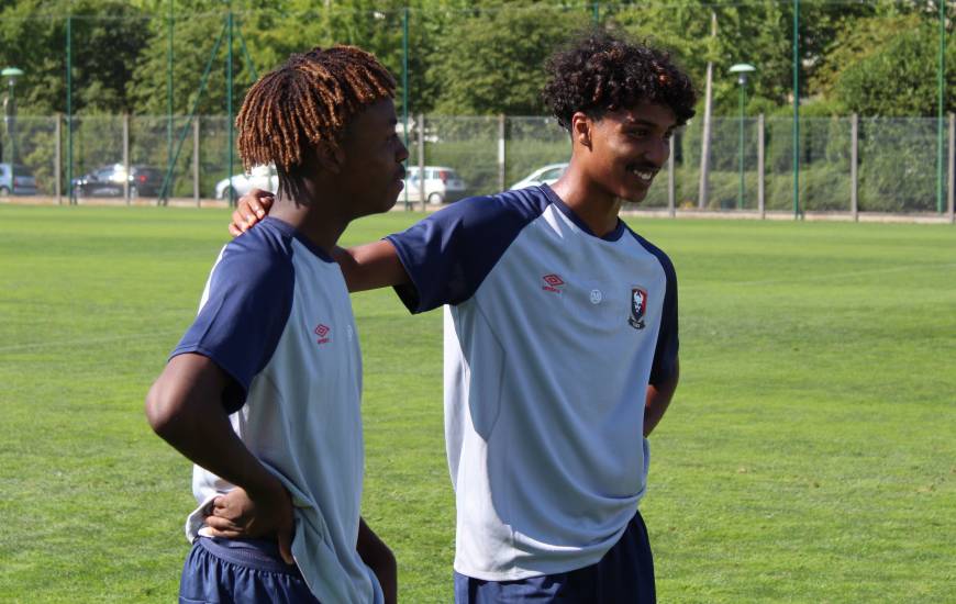 Pierrick Mouniama et Jason Bahamboula ont participé à la victoire (2-4) avec les U19 Nationaux sur le terrain du RC Lens hier après-midi