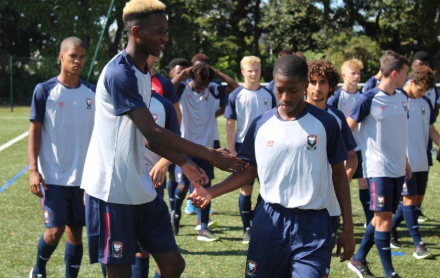 Jason Ngouabi et Lamine Sy étaient titulaires pour cette rencontre face à la JA Drancy comme le week-end dernier face à l'USL Dunkerque