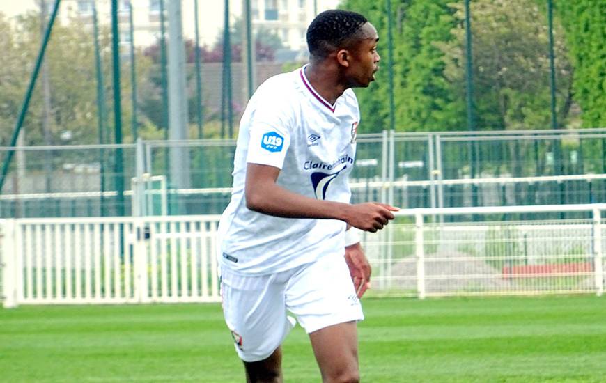 Précieux Nkaba est entré en cours de jeu à la place de Jason Bahamboula, capitaine et buteur hier face à l'ESSG