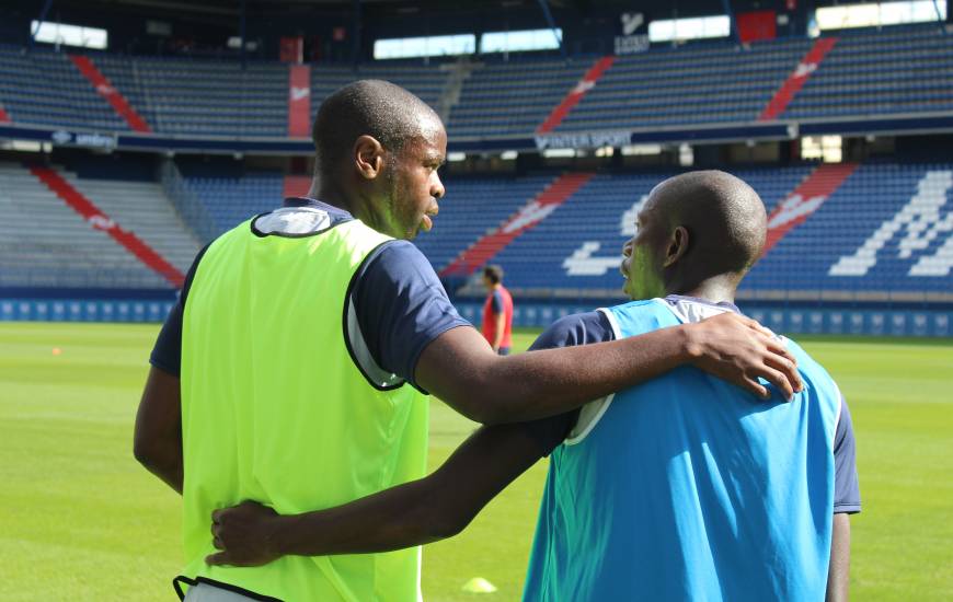 Vacances terminées depuis un petit moment pour Mouhamadou Dabo et Prince Oniangué qui ont déjà retrouvé d'Ornano