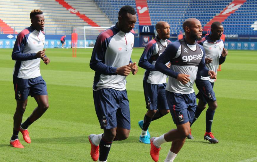 Comme souvent depuis le début de la saison, les joueurs de Fabien Mercadal effectueront une séance à huis-clos avant le match du week-end