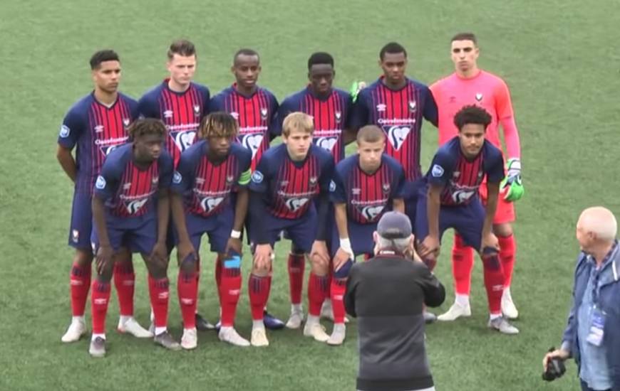 Le onze de départ des U19 Nationaux pour affronter le Montpellier HSC en demi-finale du Championnat de France