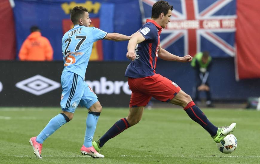 Ivan Santini avait offert le seul but au Stade Malherbe lors du lourd (1-5) revers face à l'OM il y a deux ans à d'Ornano 