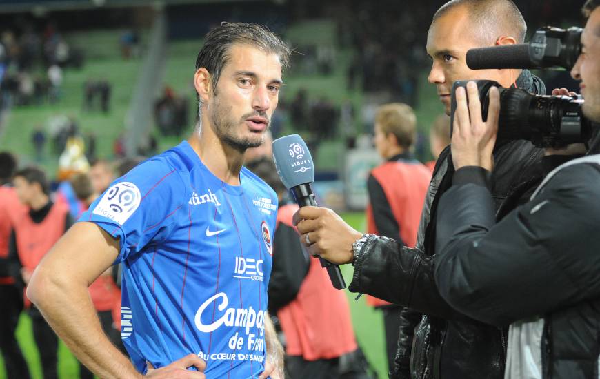 Nicolas Seube sera présent sur la pelouse de d'Ornano avant la rencontre aux côtés de Stéphane Dedebant, Yvan Lebourgeois et Yohan Eudeline