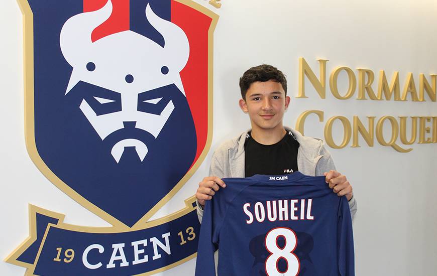 Le jeune Souheil El Messbahi rejoindra le centre de formation du Stade Malherbe Caen à partir de la saison prochaine