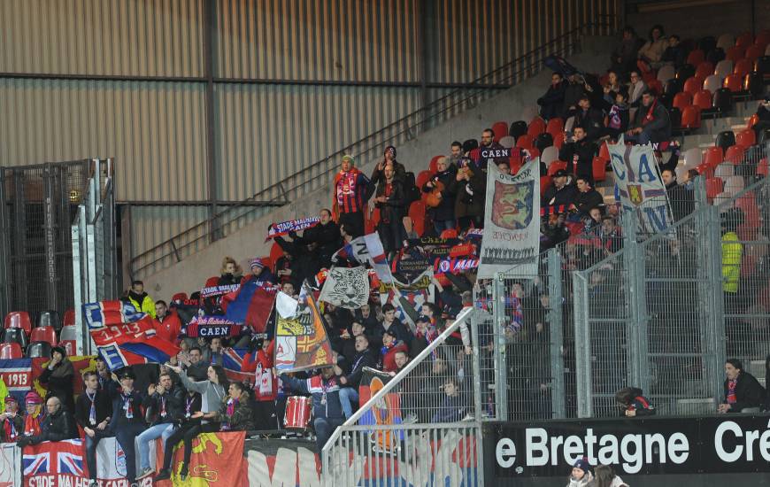 À l'image de l'ambiance de folie d'hier au Stade Michel d'Ornano, les caennais auront besoin de vous au Roudourou samedi soir