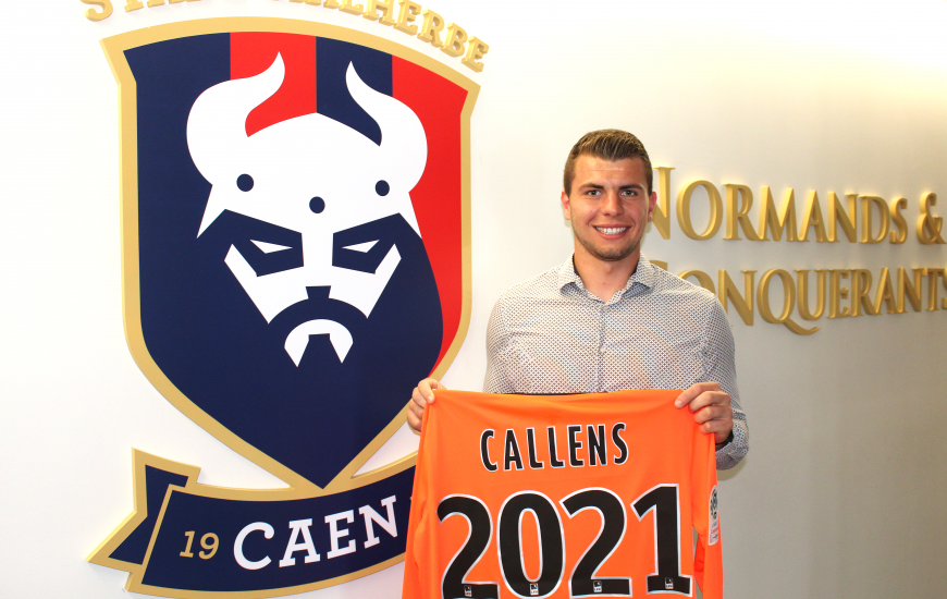 Après 4 saisons passées au Stade Malherbe Caen, Thomas Callens a prolongé son bail de deux saisons avec les "bleu et rouge"