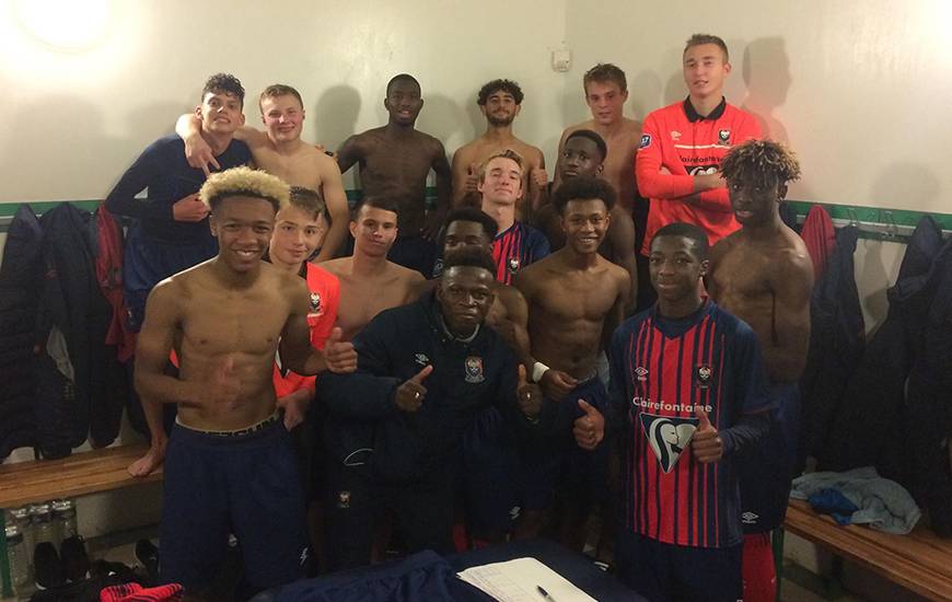 Les U17 Nationaux du Stade Malherbe ont connu que la victoire lors de leurs déplacements en championnat cette saison