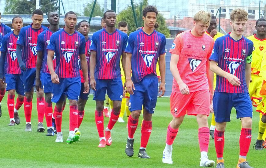 Corentin Vigneron était le capitaine des U18 du Stade Malherbe Caen hier lors de la qualification face à QRM