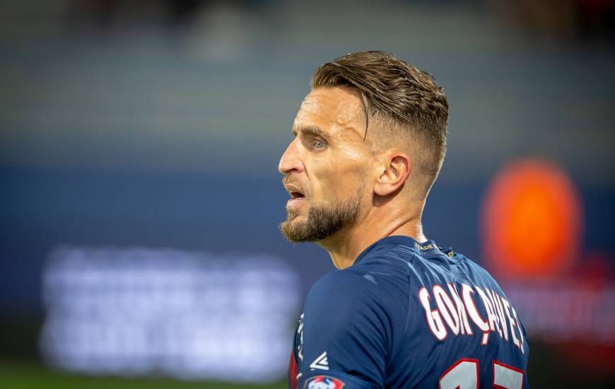 Anthony Gonçalves et les caennais seront opposés aux joueurs de l'AC Ajaccio ce vendredi soir