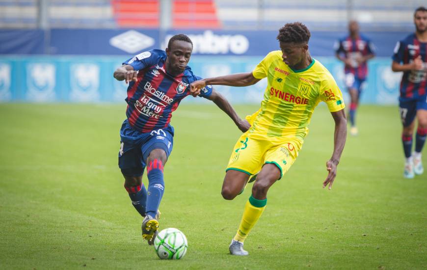 Caleb Zady Sery pourrait disputer ses premières minutes en match officiel avec le Stade Malherbe Caen demain soir