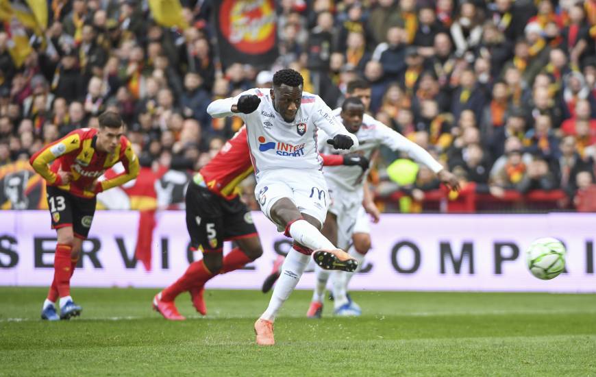 Malik Tchokounté a inscrit hier son premier doublé sous les couleurs du Stade Malherbe Caen