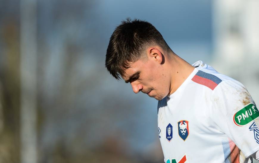 Jessy Deminguet impliqué sur les deux buts du Stade Malherbe Caen hier après-midi face à Guichen