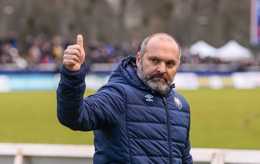 La satisfaction de Pascal Dupraz après la qualification face à Chartres hier après-midi en Coupe de France