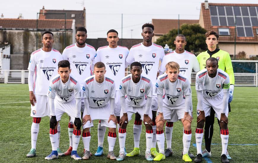 Le onze de départ des U19 Nationaux hier après-midi sur la pelouse de la JA Drancy