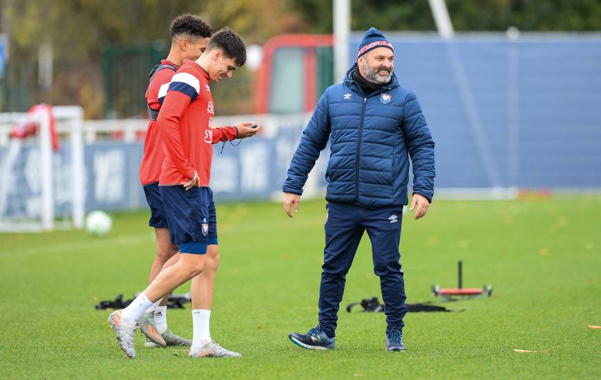 Pascal Dupraz et les joueurs du Stade Malherbe vont retrouver le chemin de l'entraînement ce lundi matin