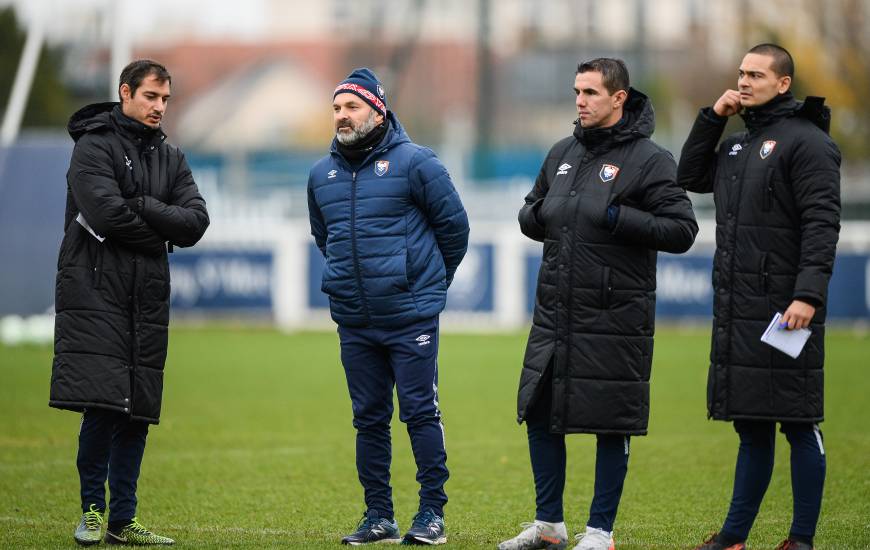 Le staff du Stade Malherbe Caen pourra profiter d'une trêve de dix jours après la réception du Clermont Foot vendredi soir