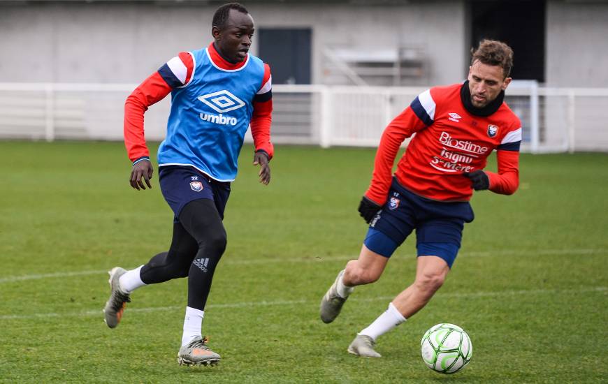 Anthony Gonçalves et Adama Mbengue ont participé à l'intégralité de la rencontre samedi face à Lens