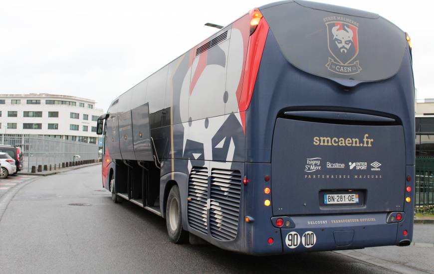 La société Delcourt accompagne le Stade Malherbe Caen depuis trois saisons et a prolongé jusqu'en 2024