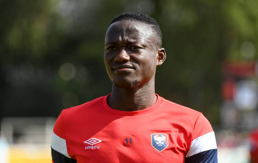 Suspendu pour la première journée de championnat, Casimir Ninga retrouve le groupe pour affronter le FC Lorient