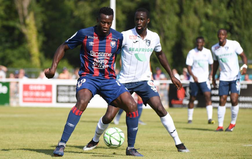 Malik Tchokounté et les caennais avaient réussi à battre les havrais (2-0) lors du Trophée des Normands