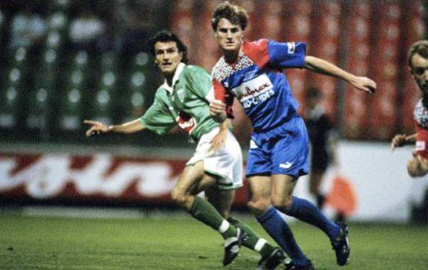 Fabrice Divert fait partie des trois joueurs sélectionnés en Équipe de France tout en jouant au Stade Malherbe Caen