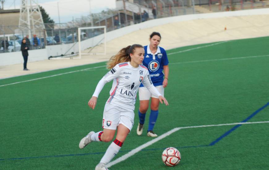 Avec 4 buts inscrits hier après-midi, Mélissa Renard est désormais à 18 buts inscrits depuis le début de la saison