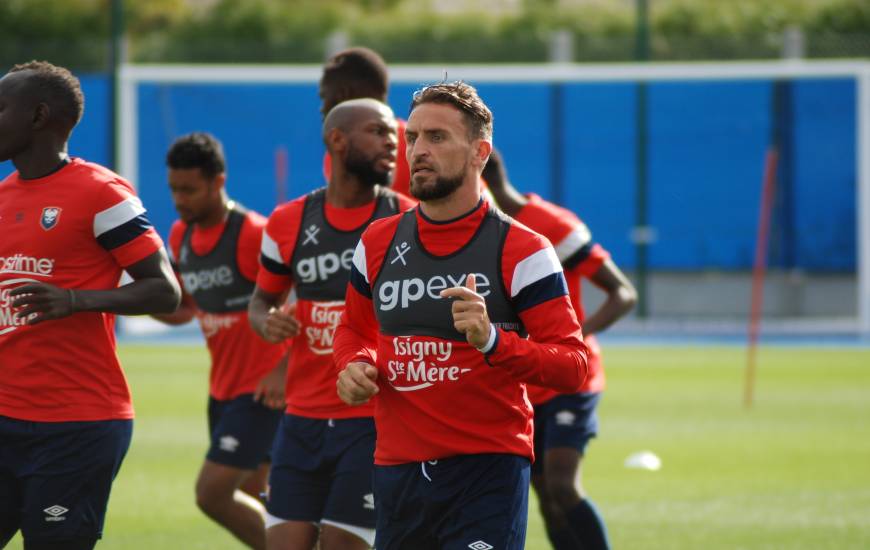 Anthony Gonçalves et les joueurs du Stade Malherbe Caen vont pouvoir profiter de quinze jours de travail avant de se déplacer sur la pelouse de l'ESTAC