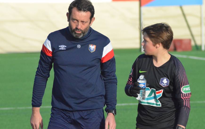 Jade Dumas gardait le but du Stade Malherbe Caen hier en Coupe de France a seulement 14 ans 