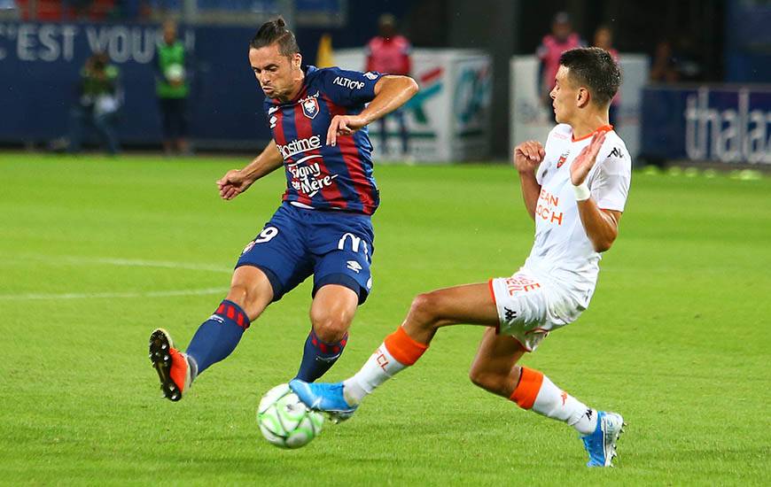 Le Stade Malherbe Caen de Jessy Pi a été malmené pendant la première période avant de montrer un autre visage au retour des vestiaires