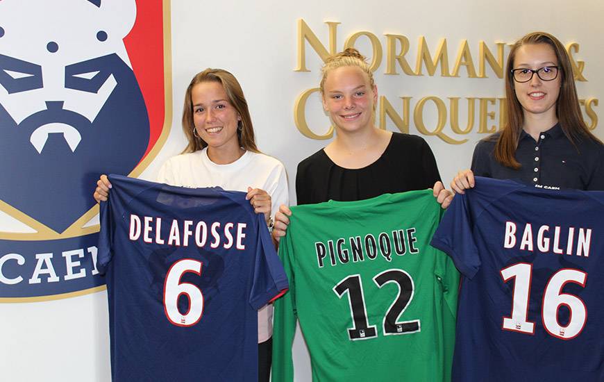 Manon Delafosse, Léa Baglin, Marine Pignoque débuteront leur saison ce week-end en Régional 2