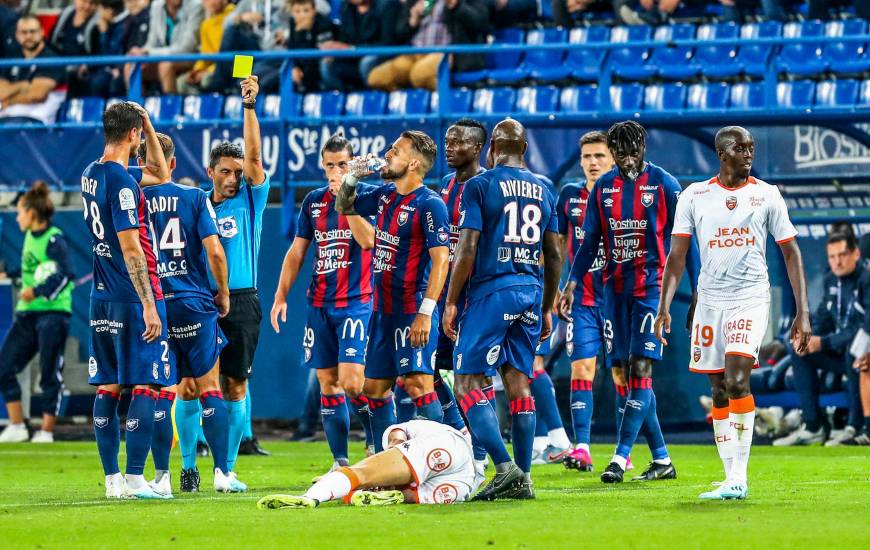 Avec sept cartons jaunes reçus depuis le début de la saison, le Stade Malherbe Caen est le mauvais élève de la Domino's Ligue 2