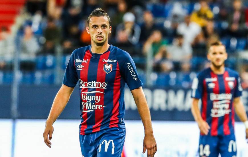 Jessy Pi a participé à toutes les rencontres du Stade Malherbe Caen depuis le début de la saison