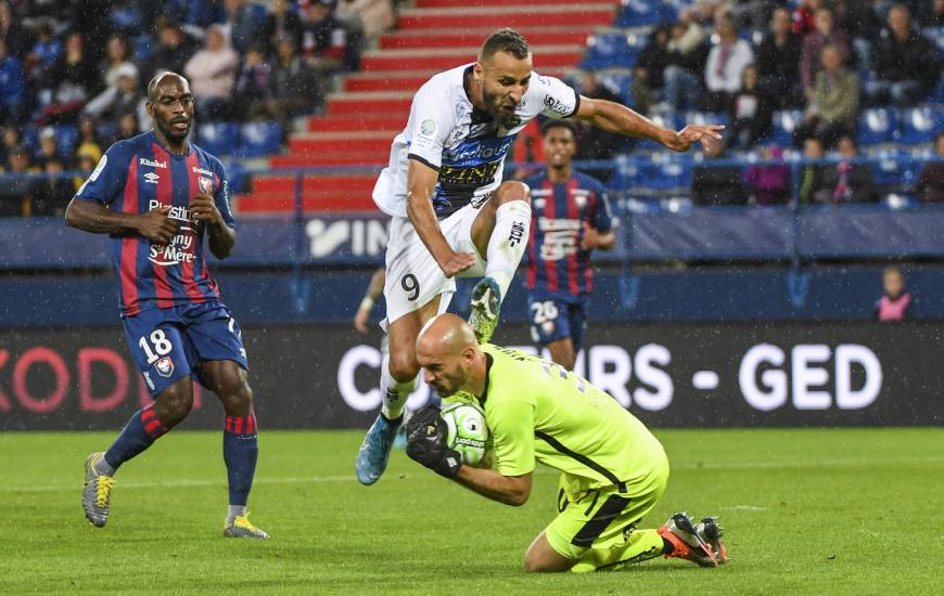 Rémy Riou et les caennais n'ont pas encaissé de but hier soir, deuxième clean-sheet de la saison pour le Stade Malherbe