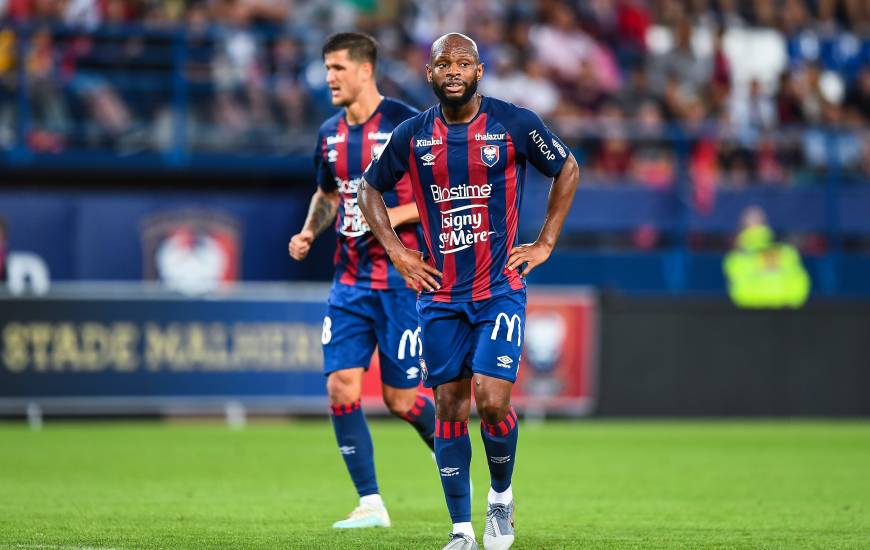 Baisama Sankoh est le meilleur buteur du Stade Malherbe Caen cette saison avec trois réalisations 