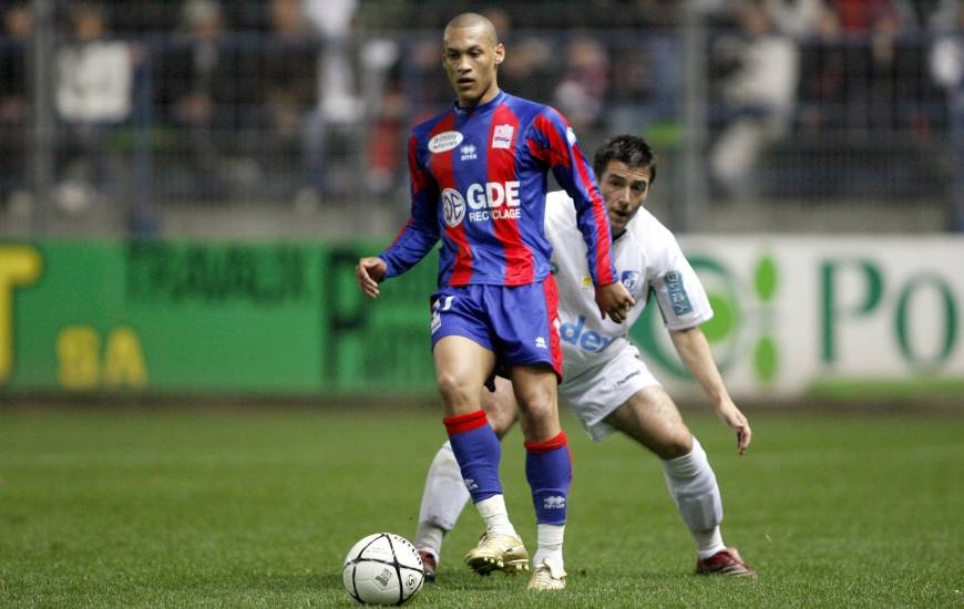 Yoann Gouffran lors du dernier match face au GF38 en Domino's Ligue 2 (0-1)