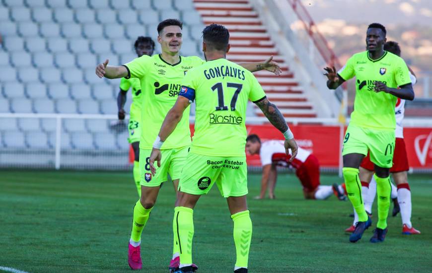 Jessy Deminguet a inscrit son deuxième but avec le Stade Malherbe Caen en l'espace de quatre jours