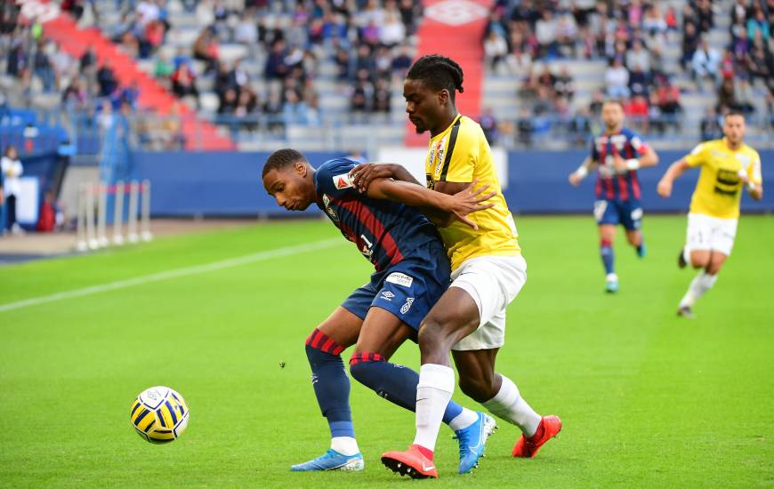 Evens Joseph s'est créé une occasion franche en début de seconde période, bien lancée en profondeur par Anthony Gonçalves