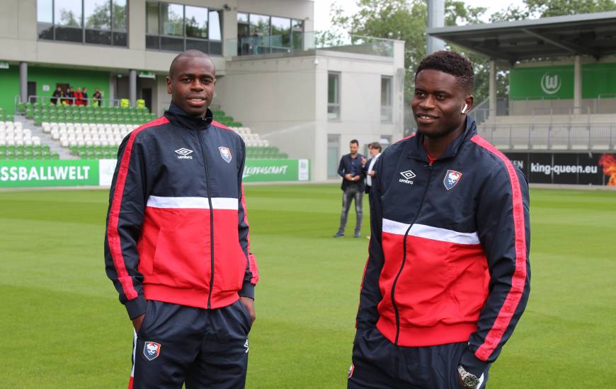 Brice Samba, Prince Oniangué et les caennais sont à Wolfsburg cet après-midi pour le second match de préparation