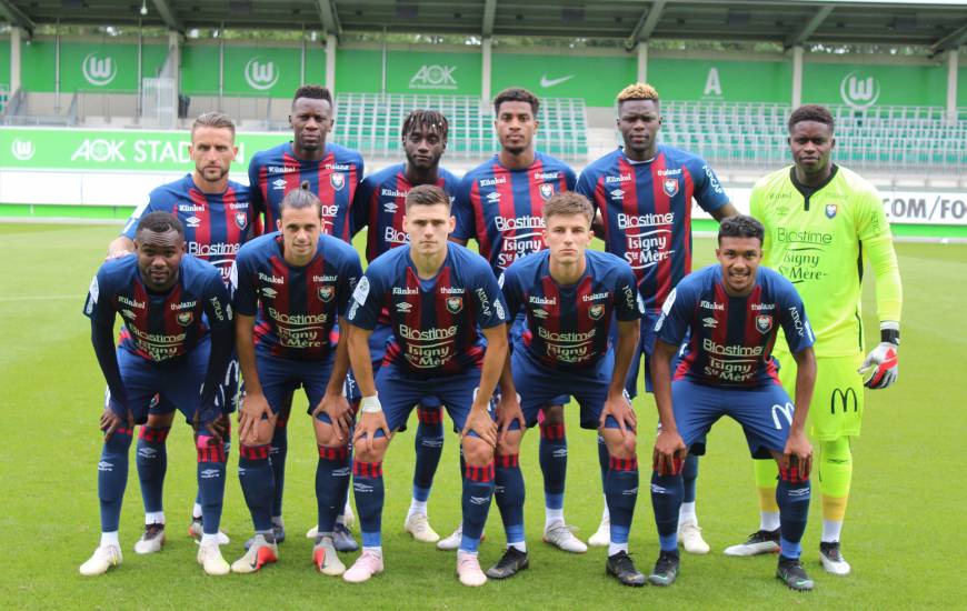 Le onze de départ du Stade Malherbe Caen pour affronter les allemands du VFL Wolfsburg en ce mardi après-midi