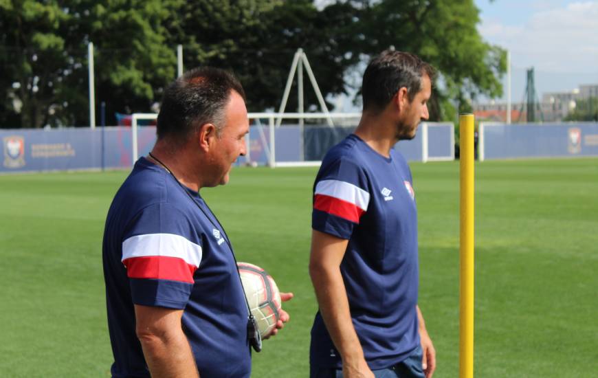 Après le match amical de ce mercredi face à l'AF Virois (1-1) l'entraîneur de la réserve du SM Caen a livré son analyse du match.