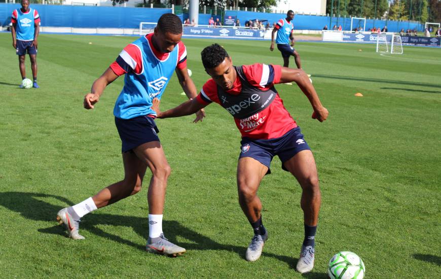 Yoël Armougom, Evens Joseph et les Caennais reprendront l'entraînement ce lundi matin à 10h30, une séance ouverte au public