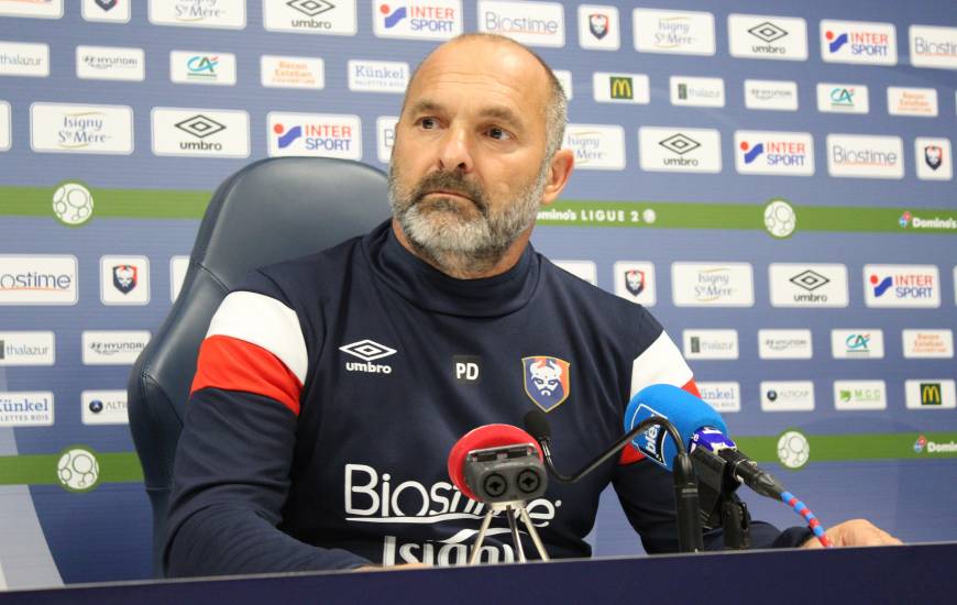 Pascal Dupraz sera pour la première fois sur le banc de touche du Stade Malherbe Caen demain soir