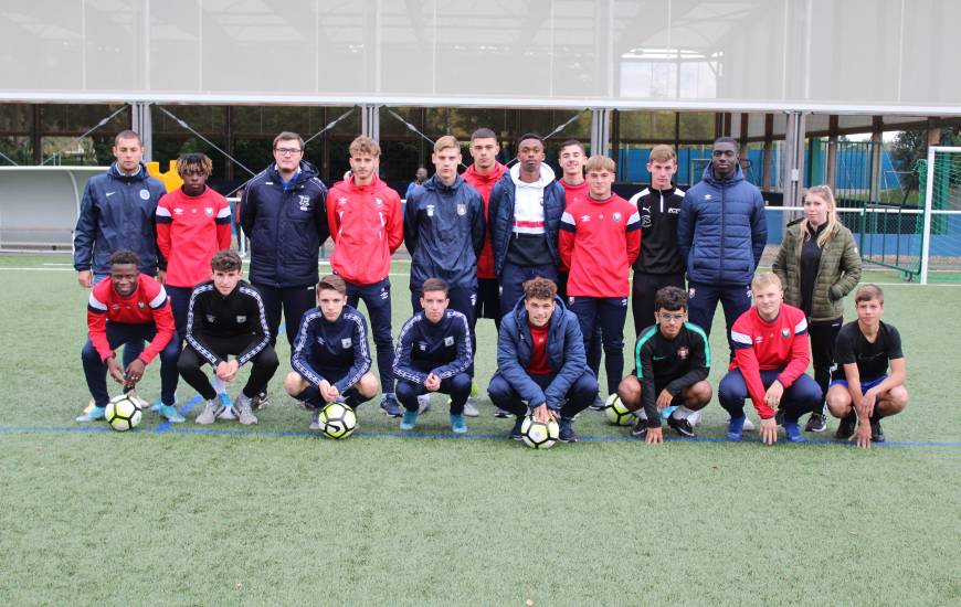 19 stagiaires ont participé au module U9 organisé par le Stade Malherbe Caen et la Ligue de Football de Normandie