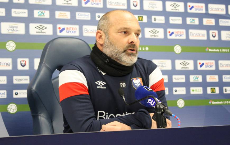 Pascal Dupraz a évoqué le manque de maîtrise lors des derniers matchs du Stade Malherbe Caen