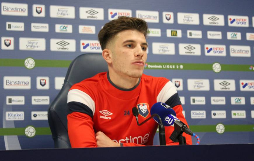 Hugo Vandermersch et Pascal Dupraz se sont exprimés devant la presse avant la réception du Mans FC