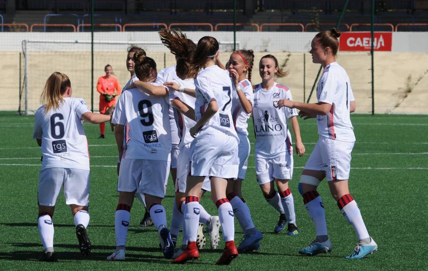 Les féminines du Stade Malherbe Caen ont marqué au cours de 11 matchs sur les 12 disputés cette saison