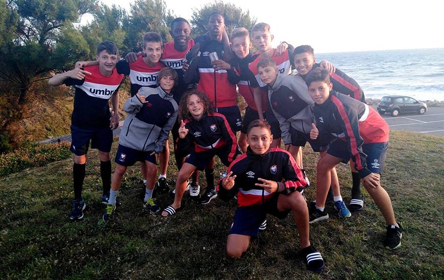 Les U15 du Stade Malherbe Caen étaient en stage dans le nord-cotentin du 13 au 16 août dernier