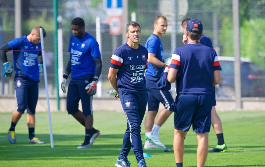 Rui Almeida et Jonathan Rivierez se sont exprimés ce vendredi midi avant le Trophée des Normands demain à Mondeville